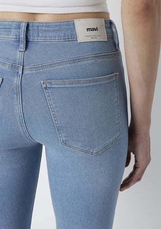 Maria Premium Blue Gölgeli Açık Mavi Jean Pantolon 101225-A4172