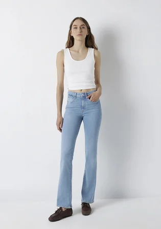 Maria Premium Blue Gölgeli Açık Mavi Jean Pantolon 101225-A4172