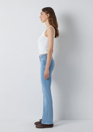 Maria Premium Blue Gölgeli Açık Mavi Jean Pantolon 101225-A4172
