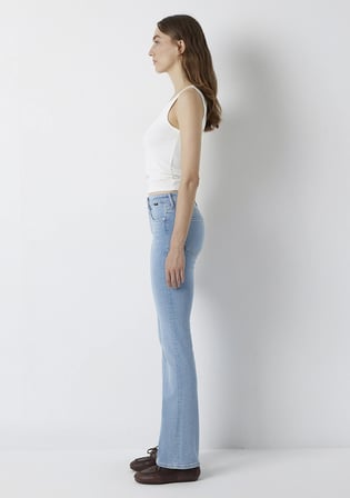 Maria Premium Blue Gölgeli Açık Mavi Jean Pantolon 101225-A4172