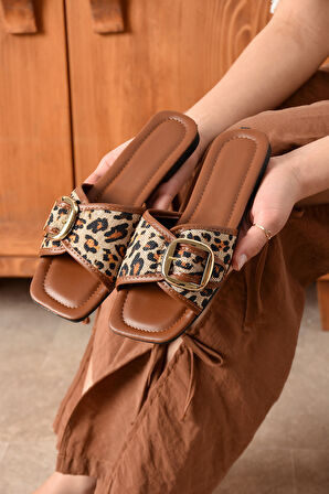 Kadın Tokalı Terlik Günlük Şık Hasır Rahat Yumuşak Bohça Misafir Deniz Ev Plaj SL01