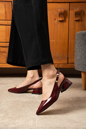 Kadın 5 Cm Klasik Topuklu Ayakkabı 7115