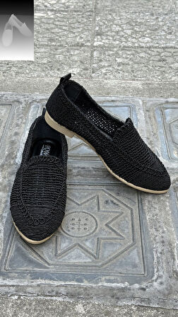 Kadın Hasır Dantelli Babet PW01