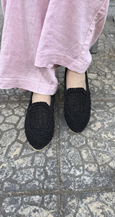 Kadın Hasır Dantelli Babet PW01