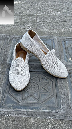 Kadın Hasır Dantelli Babet PW01