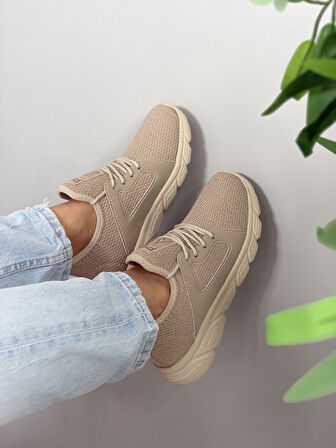 Unisex Triko Sneaker Rahat Hava Alabilen Kokusuz Spor Ayakkabı 4557