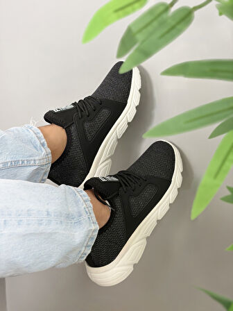 Unisex Triko Sneaker Rahat Hava Alabilen Kokusuz Spor Ayakkabı 4557