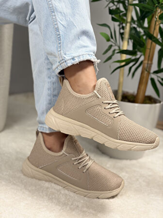 Unisex Triko Sneaker Rahat Hava Alabilen Kokusuz Spor Ayakkabı 4557