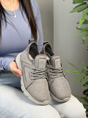 Unisex Triko Sneaker Rahat Hava Alabilen Kokusuz Spor Ayakkabı 4557