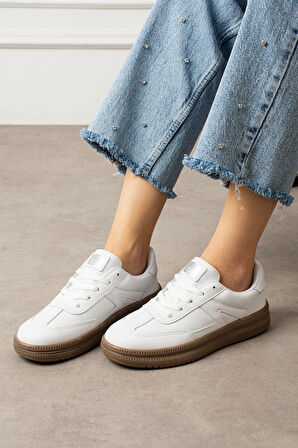 Unisex kadın günlük kullanıma uygun sneaker yumuşak tabanlı spor ayakkabı