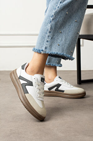 Unisex kadın günlük kullanıma uygun sneaker yumuşak tabanlı spor ayakkabı