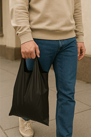 Dayanıklı Market Bakkal Tekel Manav Mağaza Malzeme Taşıma Atlet Poşet Çöp Torbası 54x79 cm 50 Adet