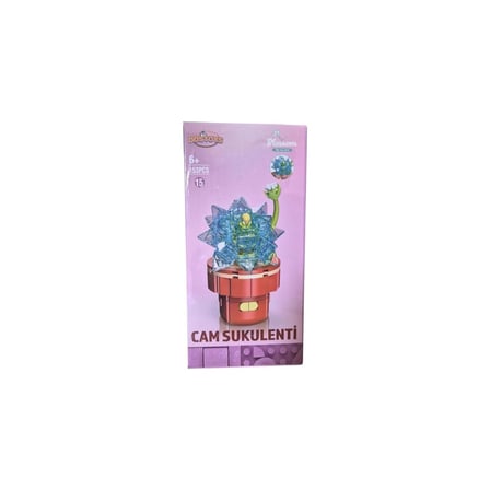 BLOSSOM LEGO CAM SUKULENTİ ÇİÇEK 153 PARÇA