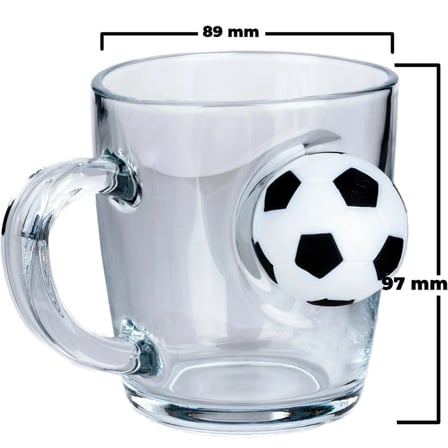 Futbol Toplu Özel Çay Kahve Bardağı Fincan Kupa 340 cc