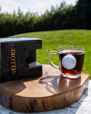 Gerçek Golf Toplu Özel Tasarım Çay Kahve Kupası 340cc