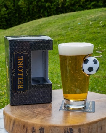 Futbol Toplu Özel Bira Bardağı 465 cc