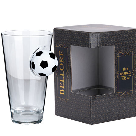 Futbol Toplu Özel Bira Bardağı 455 cc