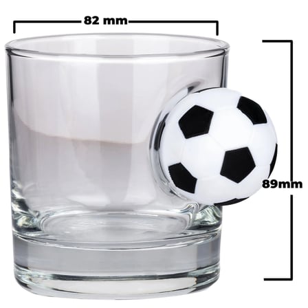Futbol Toplu Özel Viski Bardağı 300cc