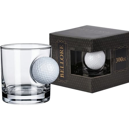Gerçek Golf Toplu Özel Hediye Viski Bardağı 300cc