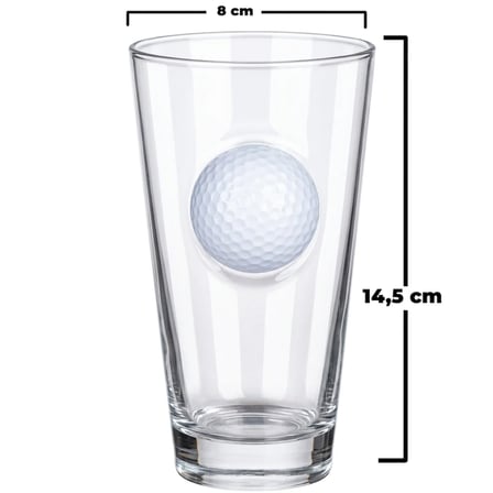 Gerçek Golf Toplu Özel Bira Bardağı 465cc