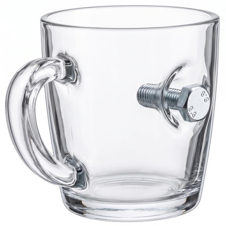 Vidalı 340cc Kahve ve Çay Fincanı – Ustaya Özel Hediye