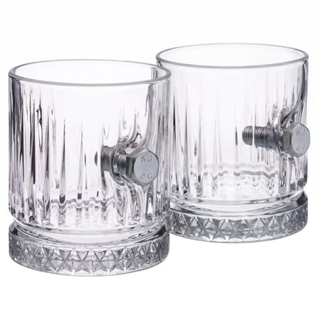 Vidalı 2’li 355cc Kristal Set Usta Mühendis İnşaatçı Hediyesi