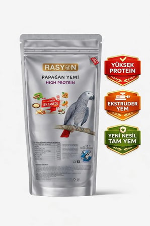 Rasyon High Protein Papağan Yemi 1 Kg