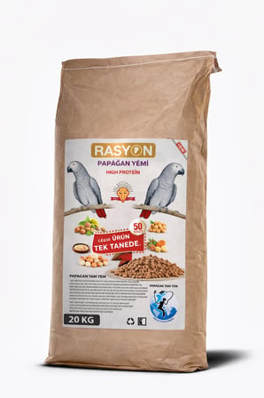Delta Rasyon High Protein Papağan Yemi