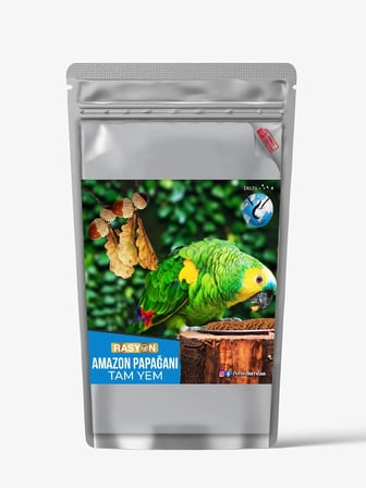 Amazon Papağanı Tam Yem 1 Kg