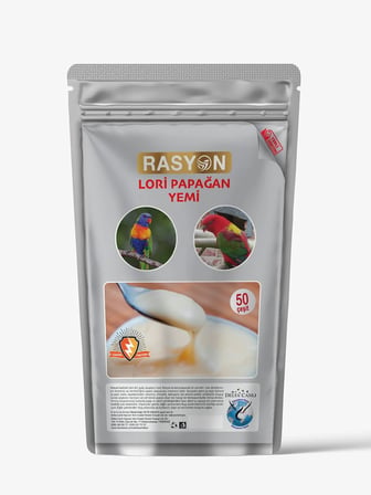 DELTA RASYON Lori Papağanı Yemi Ekstruder Tam Yem Toz Form Meyve Nektar Bazlı Steril Vitamin Mineral Destekli 1 Kg