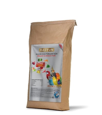 Rasyon Meyveli ve Sebzeli Küçük Taneli - 20 KG