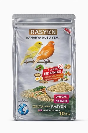Rasyon Kanarya Granür Yemi 10 Kg