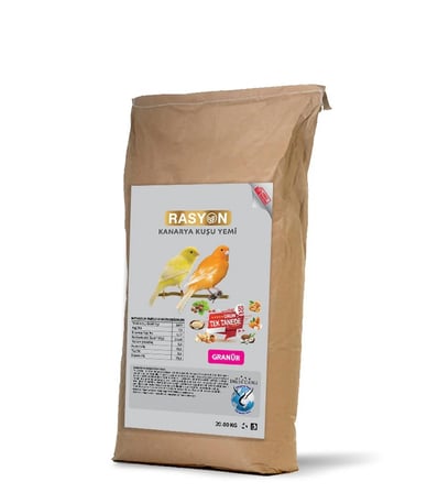 Rasyon Kanarya Granür Yemi 20 Kg