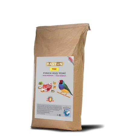Delta Rasyon Finç Kuşu Yemi Toz High Protein High Energy
