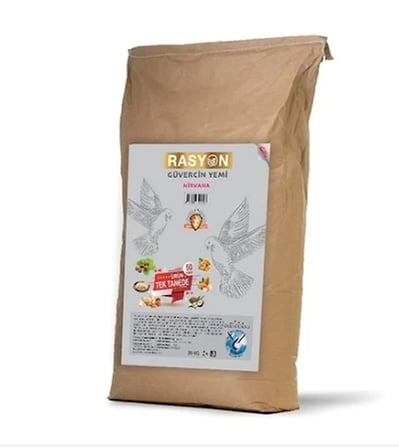 Delta Rasyon Güvercin Yemi Ekstruder %30 Proteinli %4 Polenli 20 Kg
