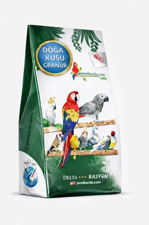 DELTA RASYON Doğa Kuşu Granül Yemi Ekstruder Ana Yem 3 kg