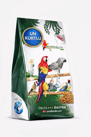 Un Kurtlu Organik Hayvansal Proteinli Üretim Yemi (TOZ)