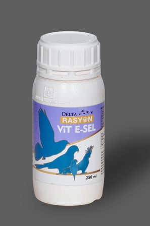 Delta Rasyon Vit E-Sel Kuş Takviyesi Vitamin E Selenyum 100 ml