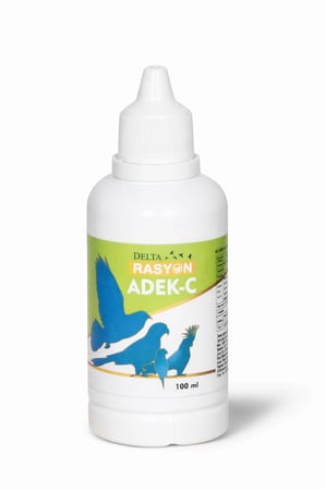 Delta Rasyon ADEK-C Kuş Yemi Takviyesi 100 ML