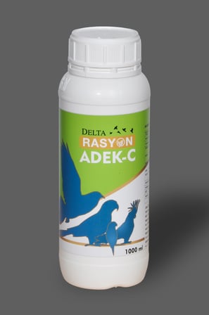 Delta Rasyon ADEK-C Kuş Yemi Takviyesi 100 ML