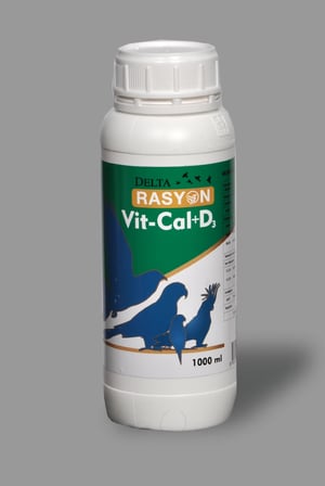Delta Rasyon Kuş Vitamini Kalsiyum + D3 100 ml