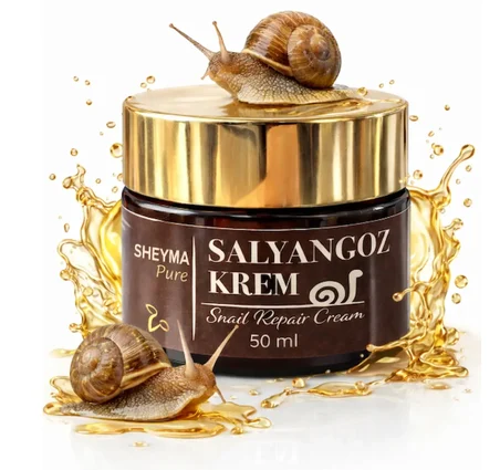 Salyangoz Kremi 50 ml | Cilt Bakımında Tercih Edilen Öncelikli Krem | Zengin ve Doğal İçerik | Faydalı Bileşenler | Şeyma Naturel kalitesiyle