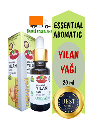 Yılan Yağı Essential Aromatic 20 ml - Saç Dökülme Karşıtı Bakım Formülü (SNAKE OIL) (20ML)