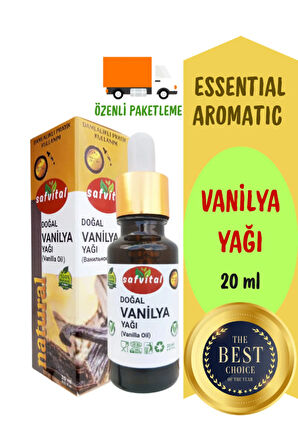 VANİLYA YAĞI ESSENTIAL AROMATIC 20 ML - VANILLA ESSENTIAL AROMATIC OIL 20 ML