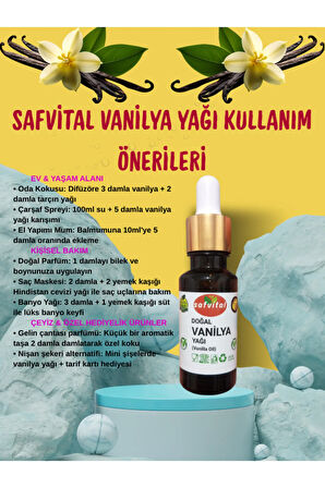 VANİLYA YAĞI ESSENTIAL AROMATIC 20 ML - VANILLA ESSENTIAL AROMATIC OIL 20 ML