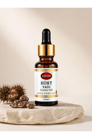 Hint Yağı 20 Ml Soğuk Pres Hekzansız  Saf Saç Kaş Kirpik Ve Cilt İ̇Çin Yoğun Bakım Yağı