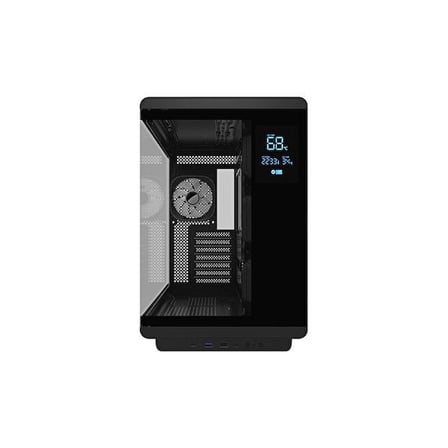 Hawk Gaming HC710 850W 80+ Bronze ARGB Akvaryum ATX Mid Tower Siyah Gaming Kasa