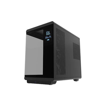 Hawk Gaming HC710 850W 80+ Bronze ARGB Akvaryum ATX Mid Tower Siyah Gaming Kasa