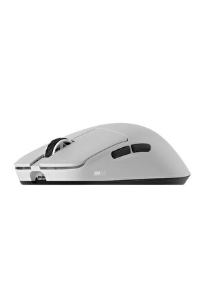 Hawk Gaming HM220B 1K Hz 12000 DPI Tri-Mode Kablosuz/Bluetooth Beyaz Gaming Mouse