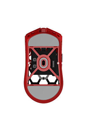 Hawk Gaming HM620 8K Hz 30000 DPI Tri-Mode Kablosuz/Bluetooth Siyah Kırmızı Gaming Mouse